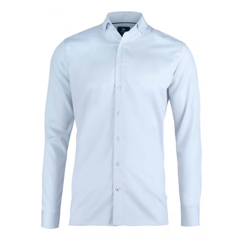 Nimbus Mens Portland Slim Shirt / Light Blue